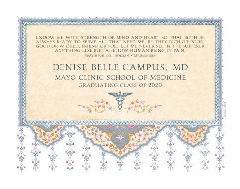 Personalized Doctors Prayer Arabesque Mist