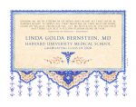 Personalized Doctors Prayer Arabesque Ultramarine