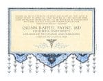 Personalized Doctors Prayer Arabesque Pond