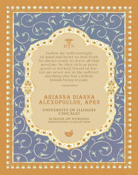 Personalized Nurse Prayer Graceful Honey