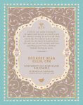 Personalized Nurse Prayer Vine Turquoise