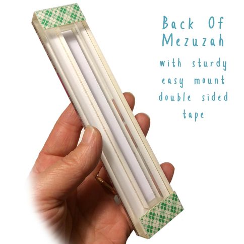 Mezuzah Back View