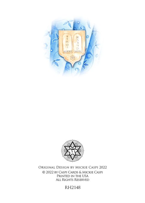 New Year Torah Scrolls Jewish New Year Cards Package by Mickie Caspi