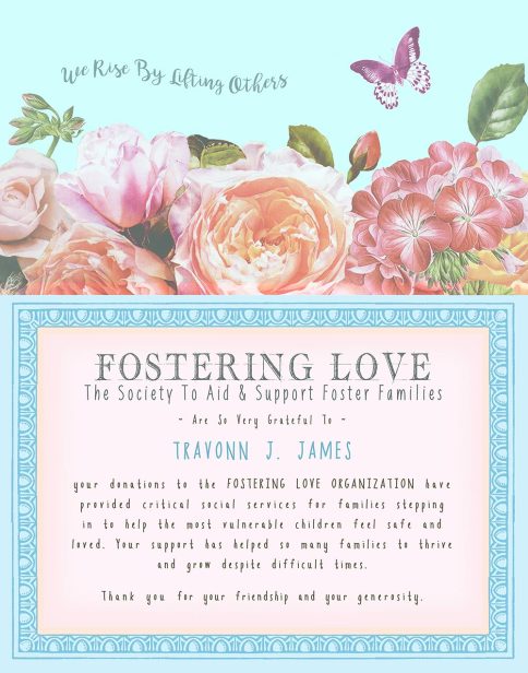 Personalized Honoree Presentation Butterfly Bouquet Gift by Mickie Caspi Sky Blue