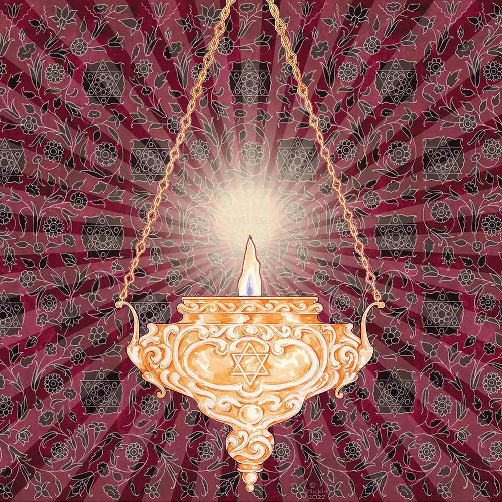 Jewish Art Calendar 2023 by Mickie - Caspi Cards & Art
