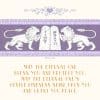 Lions Child Blessing Wall Art by Mickie Caspi Lilac