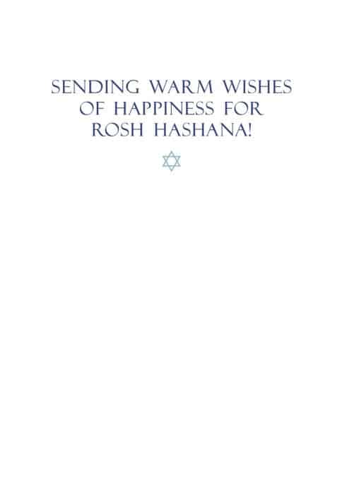 New Year Shalom Hamsa Jewish New Year Cards Package by Mickie Caspi