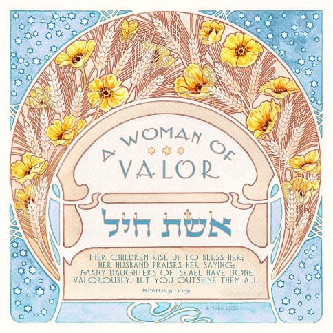 Woman of Valor Praise Summer Wheat by Mickie SKY