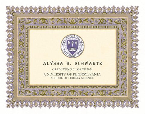 Personalized Graduating Class Formal Gift by Mickie Caspi Twilight