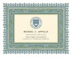 Personalized Graduating Class Formal Gift by Mickie Caspi Azure