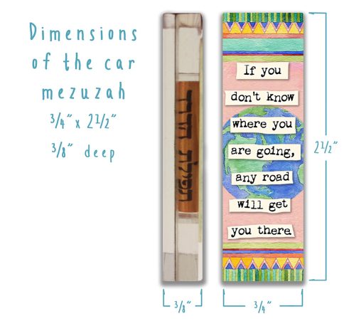 Any Road Car Mezuzah