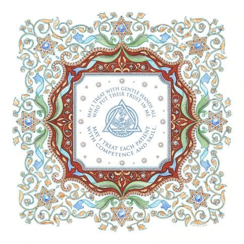 Dentist Cloisonne Professions Gift by Mickie Caspi SIENNA