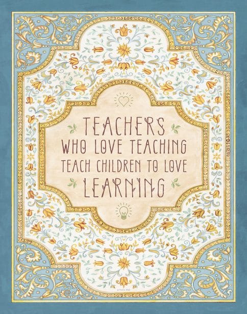 Florentine Learning Educator Gift by Mickie Caspi DAISY