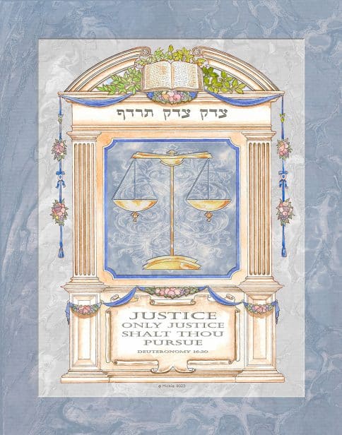 Lawyers Creed Romanesque Professions Gift by Mickie Caspi BROOK