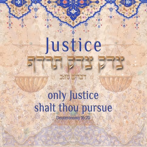 Lawyers Creed Righteousness Art Professions Gift by Mickie Caspi ROYAL