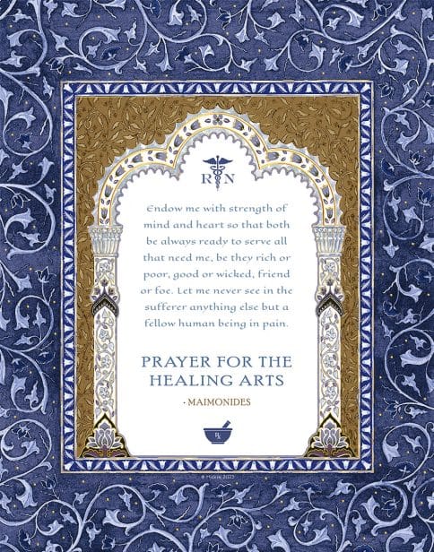 Nurse Prayer Gateway by Mickie Caspi INDIGO