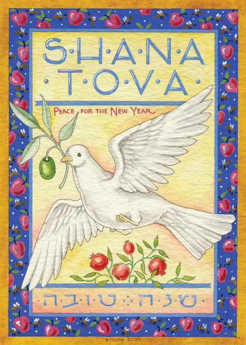 New Year Dove Peace