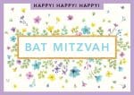 BT652 Bat Mitzvah Happy! Greeting Card