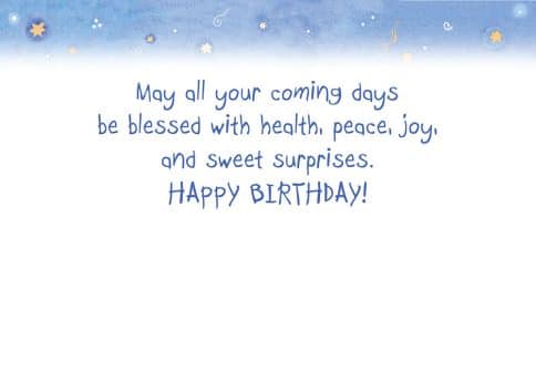 Bdy644 Birthday Celebration Greeting Cards