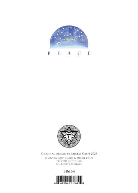 Jerusalem Peace Greeting Card